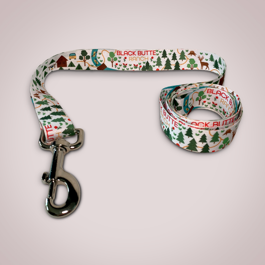 Satin Dog Leash with Julia Gash Art (15% off)